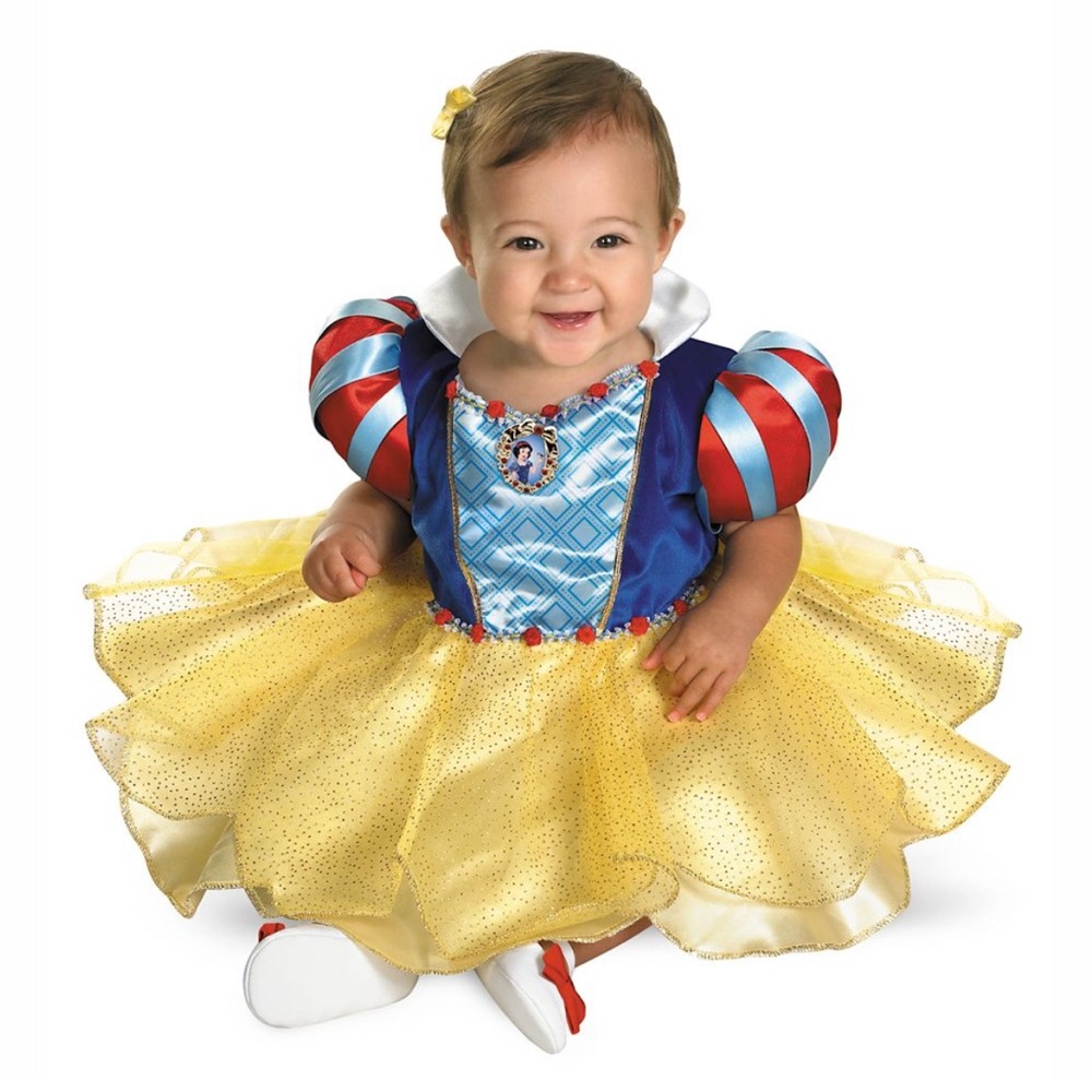 Blue and Yellow Princess Costume for Kids